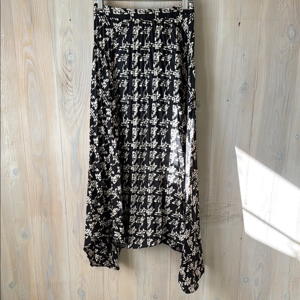 Zara Asymmetrical Maxi Skirt Size XS